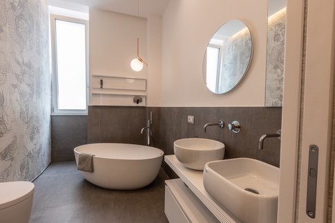 Bagno in stile contemporaneo di 12 di 2DA labdesign Bagno in stile contemporaneo di 12 di 2DA labdesign