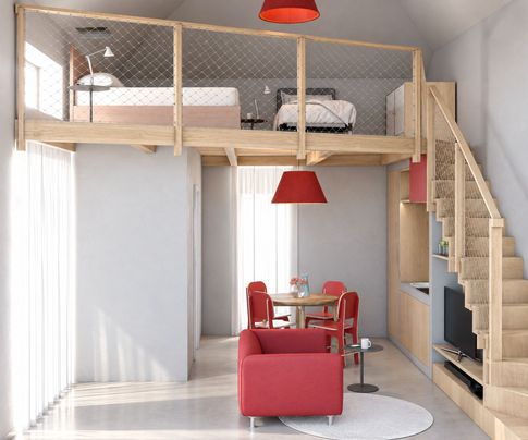 Open Space in stile moderno di 20 di Arcangelo Primato