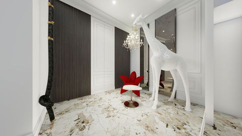 Corridoio in stile classico di 10 di Salvatore Sito Interior Designer