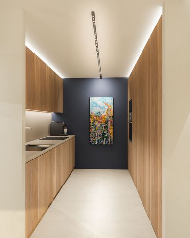 Cucina in stile minimal di 9 di MICHELE VOLPI STUDIO INTERIOR DESIGN