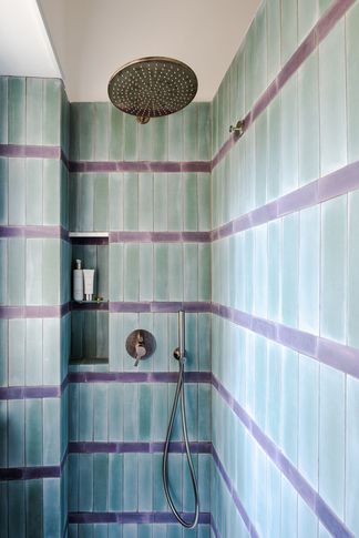 Bagno in stile eclettico di 6 di Tania Mariani Interiors Bagno in stile eclettico di 6 di Tania Mariani Interiors