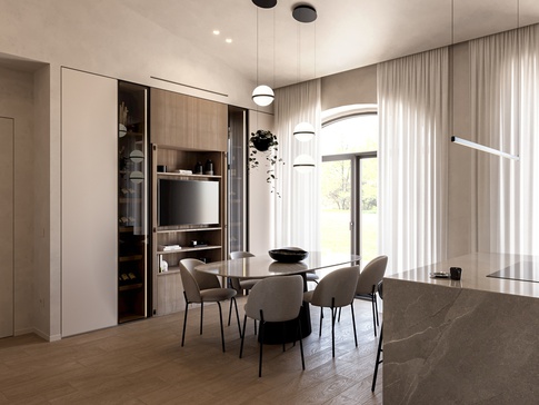 Open Space in stile moderno di 45 di doppiozero interior Open Space in stile moderno di 45 di doppiozero interior