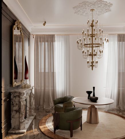 Open Space in stile classico di 25 di Salvatore Sito Interior Designer Open Space in stile classico di 25 di Salvatore Sito Interior Designer