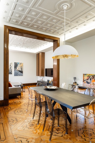 Soggiorno in stile contemporaneo di 40 di Moltefacce SRL Soggiorno in stile contemporaneo di 40 di Moltefacce SRL