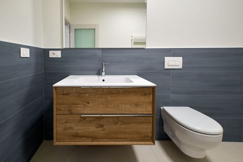 Lavanderia in stile contemporaneo di 5 di STUDIO AEDES STP SRL