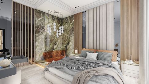 Camera da Letto in stile contemporaneo di 20 di Salvatore Sito Interior Designer