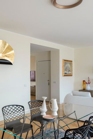 Open Space in stile contemporaneo di 45 di Caterina Scamardella Architetto Open Space in stile contemporaneo di 45 di Caterina Scamardella Architetto