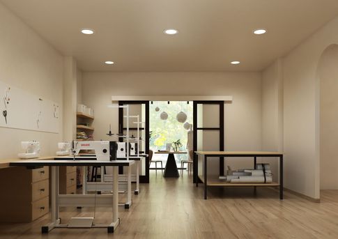 Open Space in stile minimal di 80 di MAM Interior design