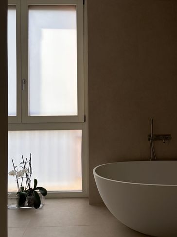 Bagno in stile contemporaneo di 9 di Fei Atelier Bagno in stile contemporaneo di 9 di Fei Atelier