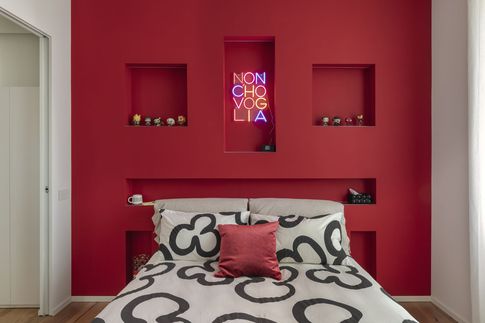 Camera da Letto in stile contemporaneo di 12 di tapas studio