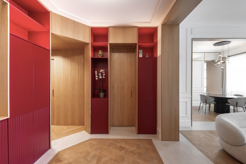Ingresso in stile contemporaneo di 10 di Caprioli Architetti Ingresso in stile contemporaneo di 10 di Caprioli Architetti