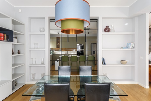 Sala da Pranzo in stile contemporaneo di 17 di As architettura