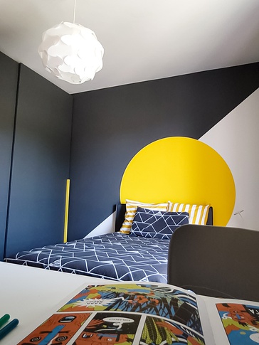 Cameretta Bambini in stile contemporaneo di 15 di Studio MAC