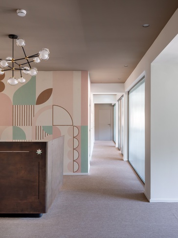 Ingresso in stile contemporaneo di 200 di interno16architettura