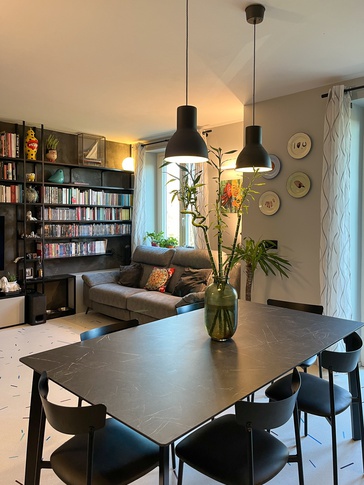 Open Space in stile contemporaneo di 32 di Gambino Flamini | architetti