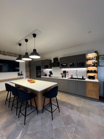 Cucina in stile soft industrial di 30 di Ing. Sara Russo