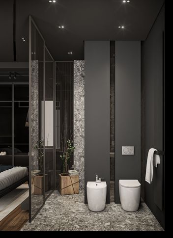 Open Space in stile contemporaneo di 90 di kkarchitecture