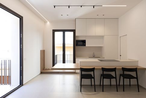 Cucina in stile contemporaneo di 30 di valeria ingrao architetto Cucina in stile contemporaneo di 30 di valeria ingrao architetto