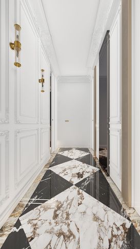 Corridoio in stile classico di 5 di Salvatore Sito Interior Designer