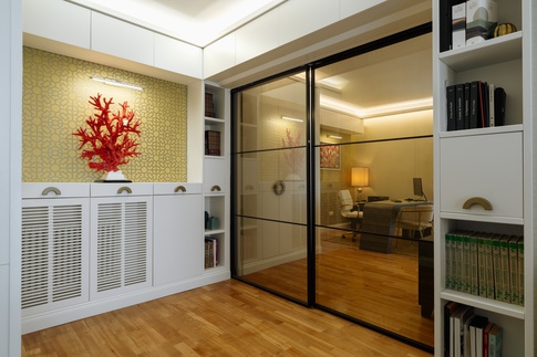 Ingresso in stile contemporaneo di 14 di Studio Gaetano Riccardelli