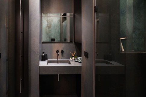 Bagno in stile contemporaneo di 4 di 2DA labdesign