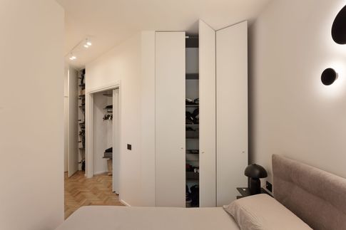 Camera da Letto in stile contemporaneo di 16 di Facta Studio Architetti Milano Camera da Letto in stile contemporaneo di 16 di Facta Studio Architetti Milano