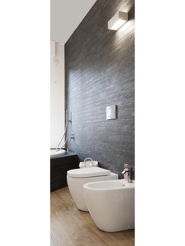 Bagno in stile contemporaneo di 6 di architetto Caterina Martini Bagno in stile contemporaneo di 6 di architetto Caterina Martini