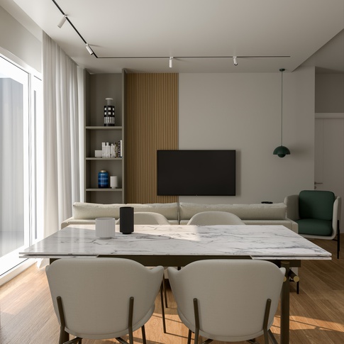 Open Space in stile contemporaneo di 40 di EasyRelooking srls Open Space in stile contemporaneo di 40 di EasyRelooking srls
