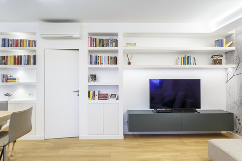 Open Space in stile moderno di 42 di zero6studio