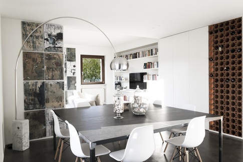 Open Space in stile contemporaneo di 30 di Andrea Benedetti Architetto