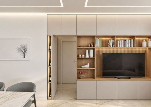 Open Space in stile contemporaneo di 40 di Arcangelo Primato