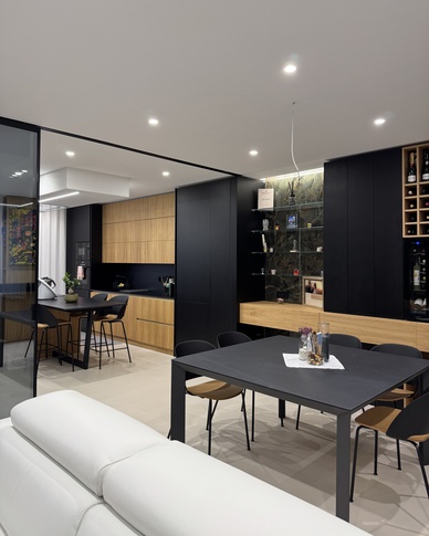 Open Space in stile contemporaneo di 55 di IMA STUDIO