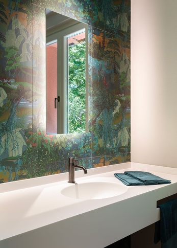 Bagno di Servizio in stile giapponese di 3 di Annalisa Carli Architetto Bagno di Servizio in stile giapponese di 3 di Annalisa Carli Architetto