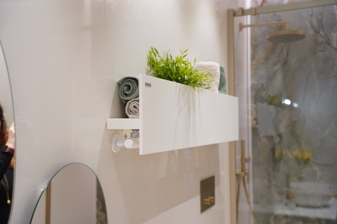 Bagno in stile contemporaneo di 6 di Rosaura D’Alessandro