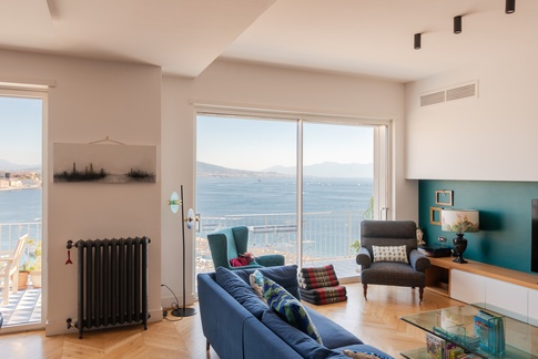 Open Space in stile contemporaneo di 65 di Rossella Fiorillo architetto Open Space in stile contemporaneo di 65 di Rossella Fiorillo architetto