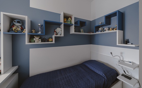 Camera da Letto in stile contemporaneo di 12 di Annalisa Carli Architetto Camera da Letto in stile contemporaneo di 12 di Annalisa Carli Architetto