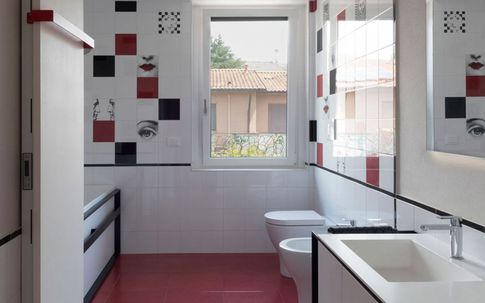 Bagno in stile contemporaneo di 8 di architempore Bagno in stile contemporaneo di 8 di architempore