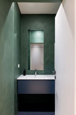 Bagno in stile contemporaneo di 5 di Archifacturing - Sara Cimarelli & Giorgio Opolka architetti Bagno in stile contemporaneo di 5 di Archifacturing - Sara Cimarelli & Giorgio Opolka architetti