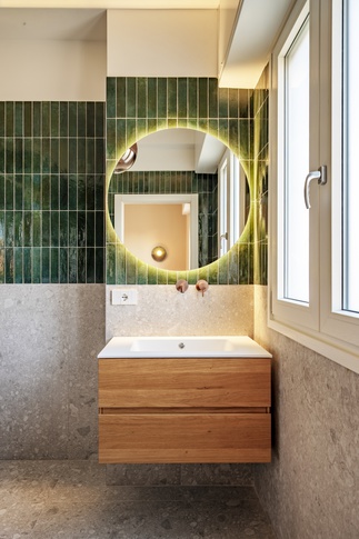 Bagno in stile contemporaneo di 6 di Gianluca Chiocca Interior Design Studio Bagno in stile contemporaneo di 6 di Gianluca Chiocca Interior Design Studio