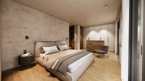 Camera da Letto in stile naturale di 28 di Simona Fogalesi interior designer Camera da Letto in stile naturale di 28 di Simona Fogalesi interior designer