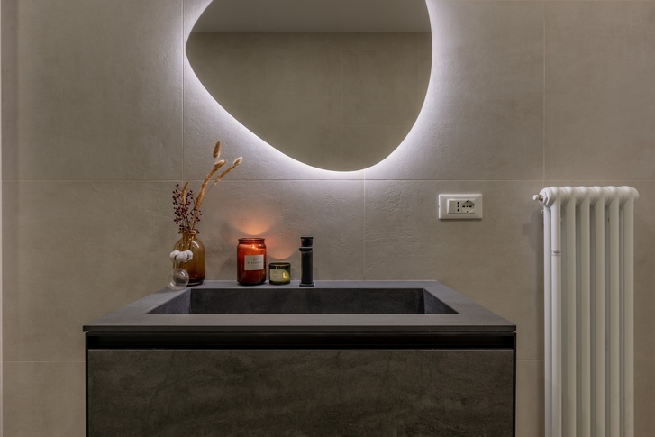 Open Space in stile minimal di 55 di Alexandra Designer