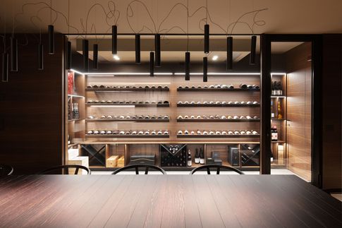 Cantina in stile minimal di 6 di Didonè Comacchio Architects