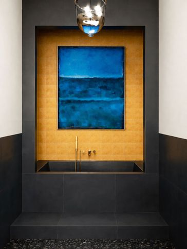 Bagno in stile eclettico di 8 di NOMASS