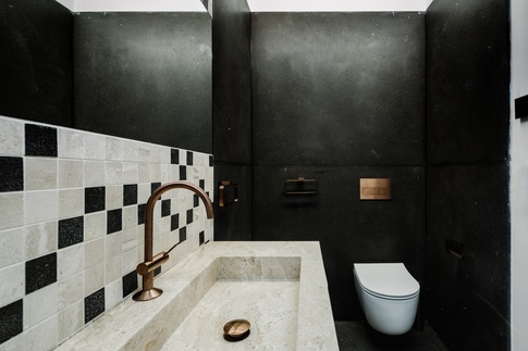 Bagno in stile mediterraneo di 4 di Tramas