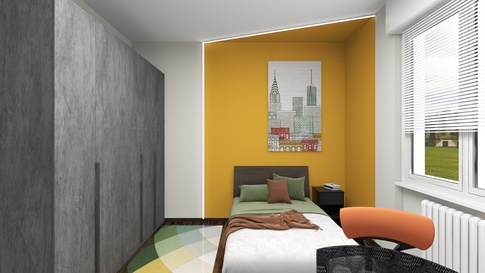 Camera da Letto in stile urban di 15 di Arar Studio di Arar Muna Isabella Camera da Letto in stile urban di 15 di Arar Studio di Arar Muna Isabella