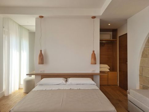 Camera da Letto in stile mediterraneo di 20 di Pamela Camposano Ingegnere Architetto