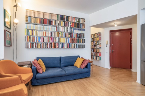 Soggiorno in stile contemporaneo di 25 di studioaria