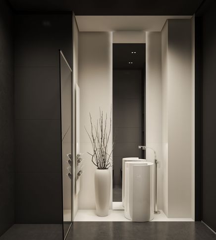 Open Space in stile contemporaneo di 90 di kkarchitecture