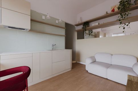 Cucina in stile nordico di 13 di OZ Interiors