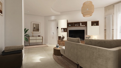 Open Space in stile contemporaneo di 40 di Nicoletta Russo Interior Designer Open Space in stile contemporaneo di 40 di Nicoletta Russo Interior Designer